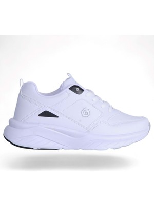 Moda Ayakkabı23 Moda Ayakkabı Queen Step 2105 Beyaz Kadın Spor Ayakkabı
