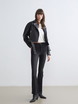 Lc Waikiki Yeni Sezon Mars Flare Kadın Jean Pantolon