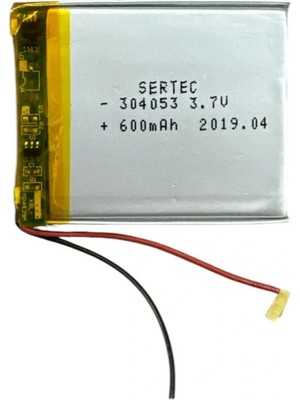 Shopwave 304053 3.7V 600 Mah Li-Polymer Pil DEVRELI/1.5A