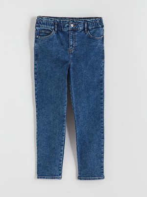 Lc Waikiki Yeni Sezon Beli Lastikli Slim Mom Kadın Jean Pantolon