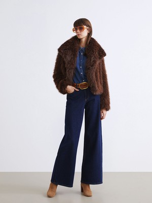 Lc Waikiki Yeni Sezon Wideleg Kadın Jean Pantolon