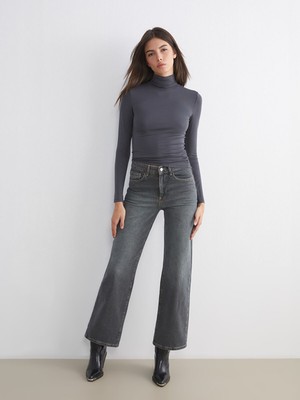 Lc Waikiki Yeni Sezon Wideleg Kadın Jean Pantolon