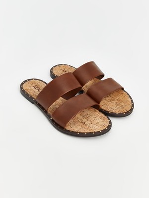 Lc Waikiki Yeni Sezon Çift Bantlı Kadın Terlik