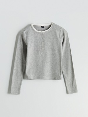 Lc Waikiki Yeni Sezon Bisiklet Yaka Genç Kız Tişört