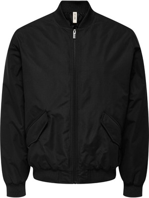 Only & Sons Only&Sons ONSRUSSEL PADDED BOMBER O Siyah Erkek Ceket
