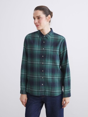 Lc Waikiki Yeni Sezon Ekose Kadın Oduncu Gömlek