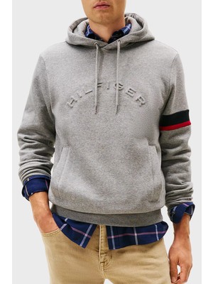 Tommy Hilfiger Pamuklu Regular Fit Kapüşonlu Sweat Erkek Sweat MW0MW40479 P91