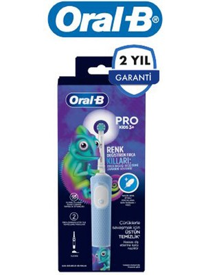 Fantom Oral -B D103 Pro Kids Bukelamun Desenli Şarjlı Diş Fırçası - Mavi