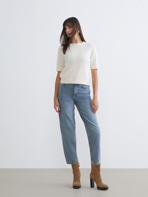 Lc Waikiki Yeni Sezon Barrel Fit Kadın Jean Pantolon