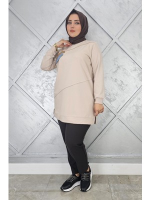 Pys Giyim Kadın Cep Görünümlü Tesettür Tunik