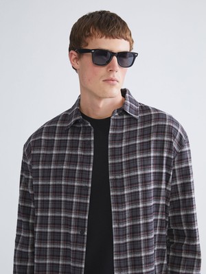 Lc Waikiki Yeni Sezon Rahat Kalıp Uzun Kollu Ekose Erkek Oduncu Gömlek Ceket