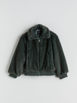 Lc Waikiki Yeni Sezon Kız Çocuk Suni Kürk Kaban