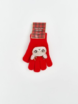 Lc Waikiki Yeni Sezon Hayvan Figürlü Kız Çocuk Triko Eldiven