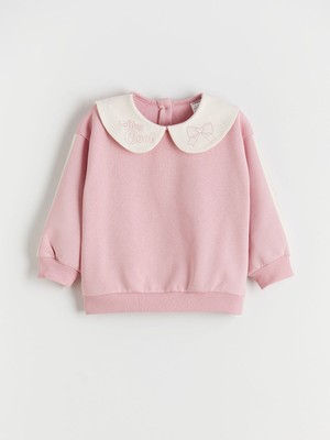 Lc Waikiki Yeni Sezon Bebe Yaka Kız Çocuk Sweatshirt