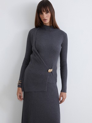 Lc Waikiki Yeni Sezon Yarım Balıkçı Yaka Kadın Triko Kazak