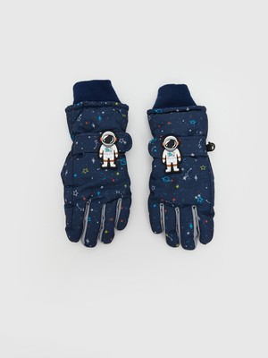 Lc Waikiki Yeni Sezon Baskılı Erkek Çocuk Kar Eldiveni