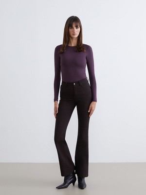 Lc Waikiki Yeni Sezon Mars Flare Kadın Jean Pantolon