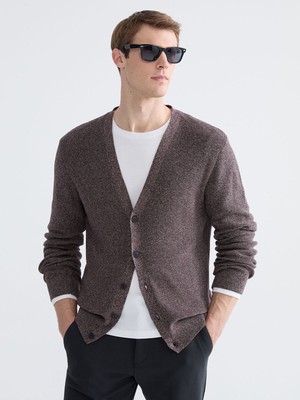 Lc Waikiki Yeni Sezon Standart Kalıp V Yaka Erkek Triko Hırka