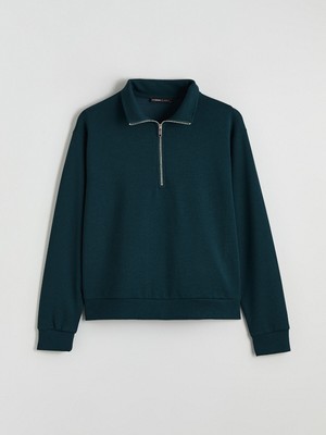 Lc Waikiki Yeni Sezon Dik Yaka Kadın Sweatshirt