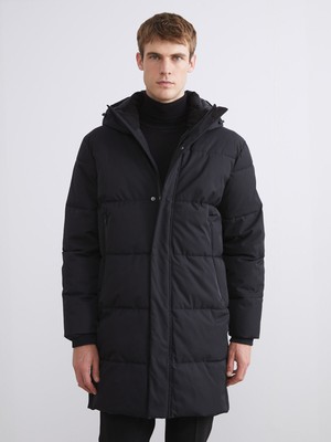 Lc Waikiki Yeni Sezon Standart Kalıp Kapüşonlu Erkek Şişme Mont