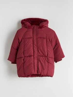 Lc Waikiki Yeni Sezon Kapüşonlu Kız Çocuk Şişme Mont