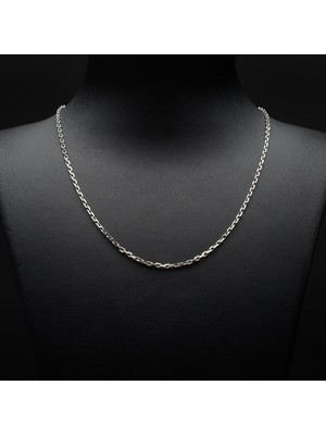 Silvalli 60 Mikron Rodyum Force Gümüş Zincir