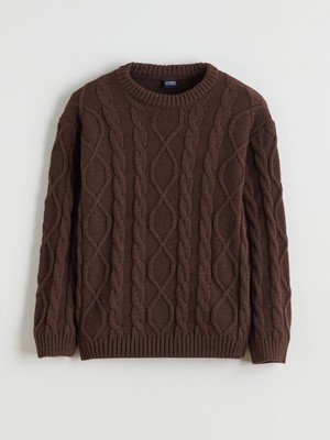 Lc Waikiki Yeni Sezon Bisiklet Yaka Erkek Çocuk Triko Kazak