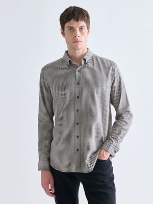 Lc Waikiki Yeni Sezon Regular Fit Uzun Kollu Ekose Erkek Oduncu Gömlek