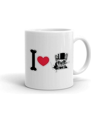 I Love Dogs Baskılı Kupa