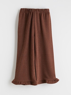 Lc Waikiki Yeni Sezon Beli Lastikli Çizgili Kız Çocuk Pantolon