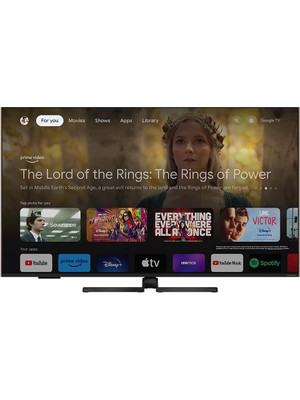 Grundig  55GQ950A 55'' 139 Ekran Uydu Alıcılı 4K Ultra HD Google Smart QLED TV