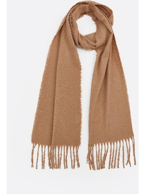 Lc Waikiki Yeni Sezon Düz Püsküllü Kadın Atkı