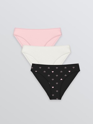 Lc Waikiki Yeni Sezon Baskılı Bikini Külot 3'lü