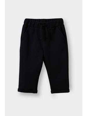 DeFacto Beli Lastikli Eşofman Altı Erkek Bebek G1133A525WN