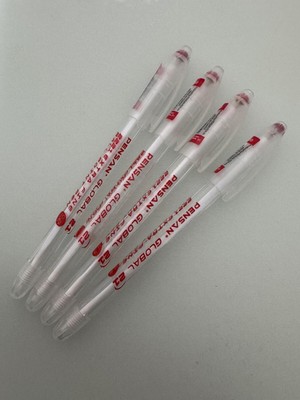Pensan Tükenmez Kalem Global 0.5 mm Kırmızı (4 Adet)