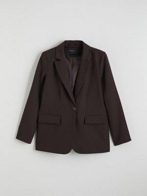 Lc Waikiki Yeni Sezon Krep Kadın Blazer Ceket