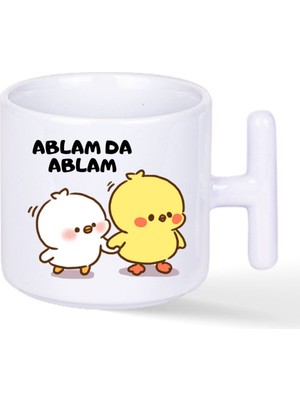 Ablam Da Ablam Hediye T Kulplu Bardak