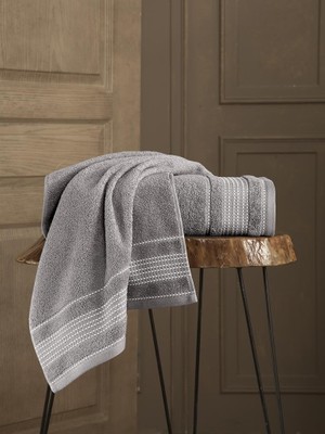 Acacia Pamuk Havlu Takımı 2 Li Ladin 50X90/70X140 cm