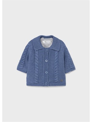 Mayoral Erkek Bebek Kürklü Örme Hırka