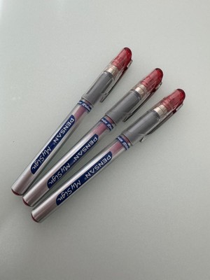 Pensan Roller Kalem My-Sign Jel Bilye Uçlu Imza Kalemi 1.0 mm Kırmızı (3 Adet)