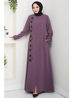 Deri Işlemeli Ferace Gül Kurusu HM2849