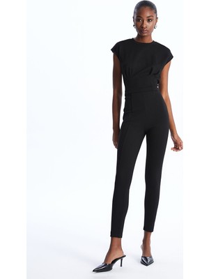 Lc Waikiki Yeni Sezon Kadın Beli Lastikli Düz Tayt Pantolon