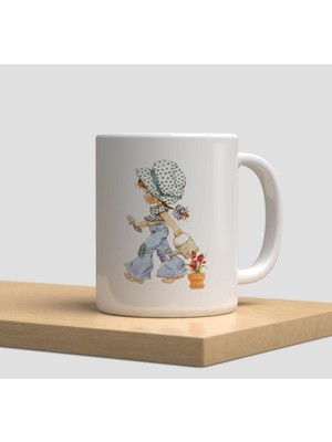 Beyaz Kupa Bardak A218 - Aşk Hediye Doğumgünü Yılbaşı Sevgi Arkadaşlık Dostluk Kardeşlik Vintage