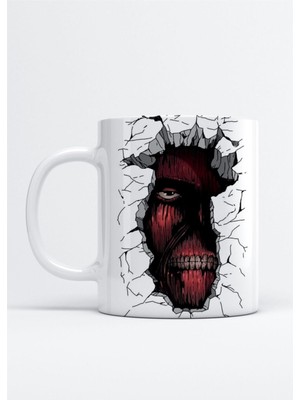 Attack On Titan Colossal Titan Baskılı Kupa Bardak