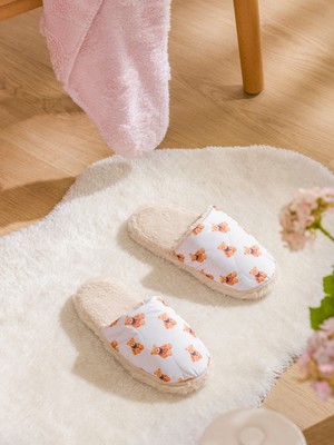 Lc Waikiki Yeni Sezon Ayı Teddy Baskılı Kadın Ev Terliği