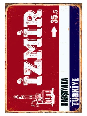 Ahşap Mdf Poster (27X18CM)