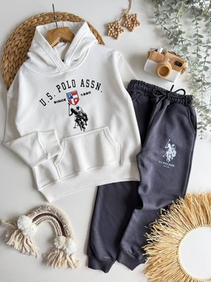 Butik Unisex Model Kapüşon Detaylı %100 Pamuklu Alt - Üst Takım