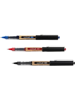 Uni-Ball Uniball Eye Broad 1.0 Roller Kalem ( Mavi-Kırmızı-Siyah )