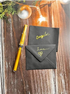 Uni-Ball Uni Ball Roller Davetiye Kalemi Renk Altın (1 Adet)