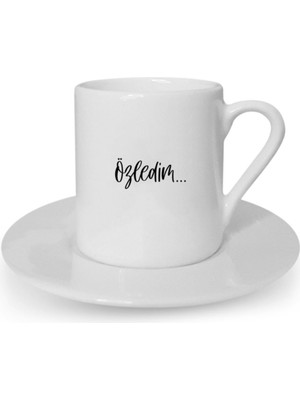 Türk Kahvesi Fincanı Özlemek Özledim